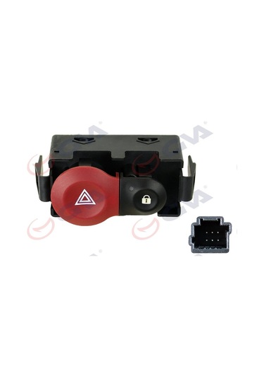 Renault Clio 3 Dörtlü Düğme + Merkezi Kilit Butonu 252103766R 820