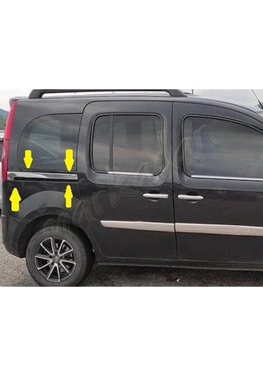 Markadan Renault Kangoo Krom Sürgülü Kapı Çıtası 2008 Sonrası 2  P