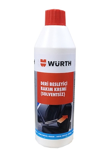 Würth Deri Besleyici Temizleyici Oto Koltuk Bakım Kremi 500 Ml N11.141