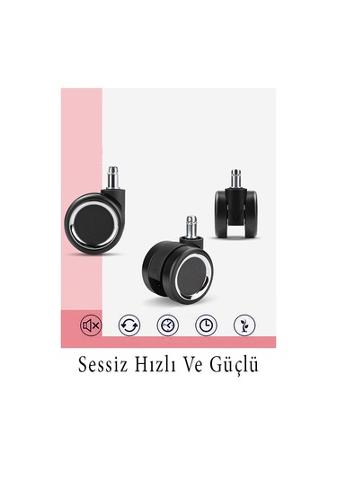Modifiyepark Oyuncu Koltuğu Tekeri Ofis Koltuğu Tekeri