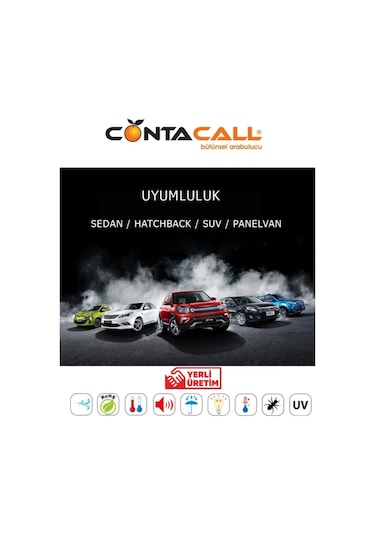 Üniversal Oto Kenar Fitilleri,ön Cam,arka Cam Ve Sunroof Fitili 5 Metre