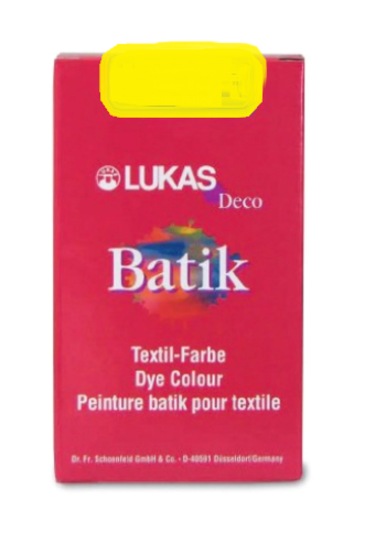 Lukas Batik Boyası 75 Gr Sarı Kod:701 Sarı