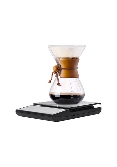 Homyl Mutfak Cafe Için Dijital Terazisi Denge Ağırlık Ölçeği Siyah