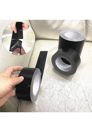 Kendinden Yapışkanlı Mobilya İlk Yardım Yamaları Deri Yamalar Kanepe Onarımları Siyah Kendinden Yapışkanlı Alüminyum Bant 56922994