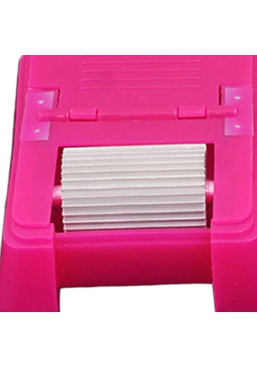 Dolıty Yağ Kenar Kutusu Leathercraft Kaba-tahıl-silindiri Pembe