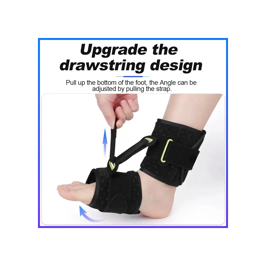 Ayarlanabilir Ayak Desteği Yükseltilmiş Tasarım, Ortotik Destek