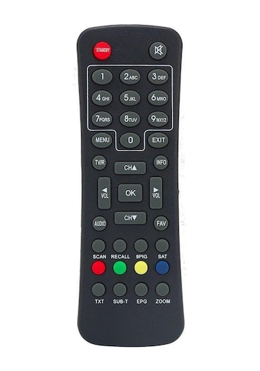 Kawai Kw-6100T Mini Scart Uydu Kumanda