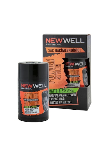 New Well Powder Styler Mat Hacimlendirici Saç Pudrası 20 G