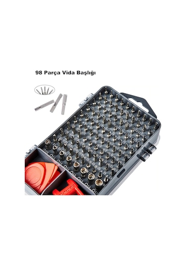 Dailylink 112 İn 1 Hassas Coklu Tornavida Cep Telefonu Tamir Seti