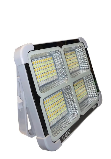 Ct-4698 Miami Solar Led Projektör Güneş Enerjisi İle Şarj Edile