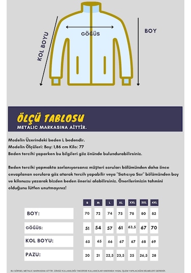 MMetalic İçi Pamuklu Fermuarlı Dik Paça Yan Cepli Erkek Gri Hırka 001
