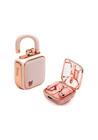 Divoom Lovelock Kayıt Özellikli Bluetooth Hoparlör + Spark Air Tws Kulaklık