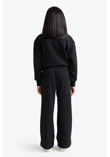 Defacto Kız Çocuk Wide Leg Waffle Geniş Paça Pantolon E8293a825aubk81 Siyah Defacto Kız Çocuk Wide Leg Waffle Geniş Paça Pantolon E8293a825aubk81 Siyah