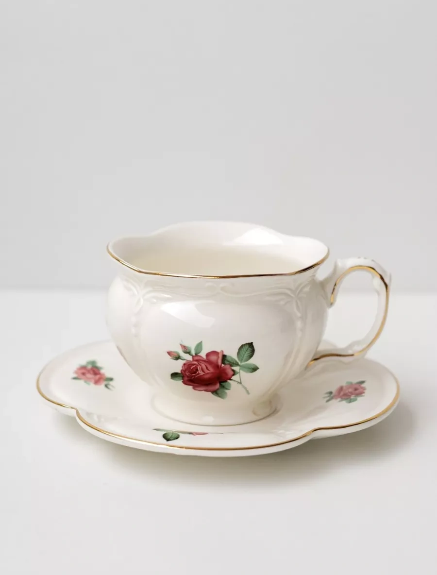 Perex Çay Takımı Teyp Birlik Ve Fincan, 250 Ml 188334279 Kırmızı