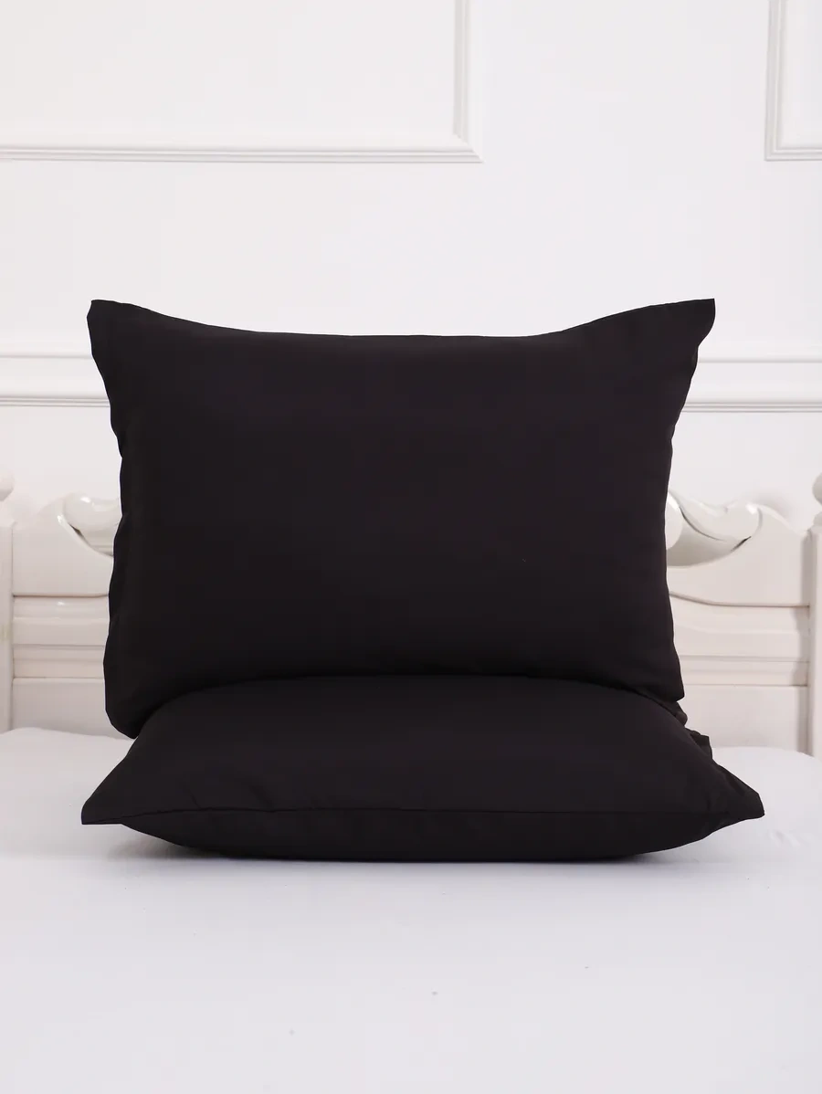 Inteteks Fermuarlı Polisi Na Yastık Kılıfı 50x70 2 Adet 287665000 Siyah