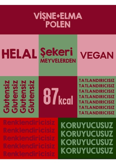 Mixmey Kırmızı Meyve Bar Serisi 20 Adet | Sağlıklı Atıştırmalıklar – Vegan, Glutensiz (20GR X 20 ADET)