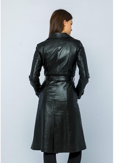 Basics&more Kadın Trenc Deri Ceket Brenda 001