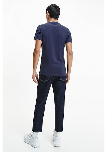 Calvin Klein Erkek Tişört-j30j320935 Mavi
