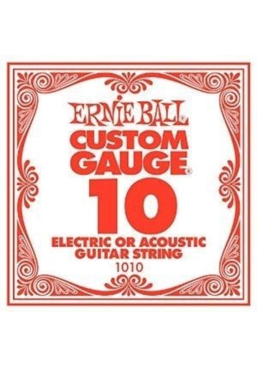 Ernie Ball P01010 010 Gitar Tek Teli Elektro ve Akustik Gitar içi