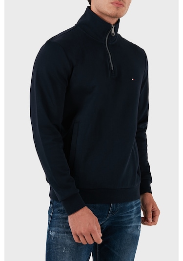 Tommy Hilfiger Erkek Sweat Mw0mw36510 Dw5 Lacivert Lacivert