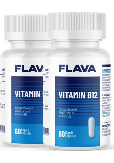 Vitamin B12 - 60 Kapsül X 2 Adet