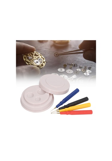 Folinda Saat Tamiri Araç Seti: Plastik Yağlım Kalem Ve Yağ Kasesi - Profesyonel Saat Tamircileri İçin Taşınabilir Uygulama