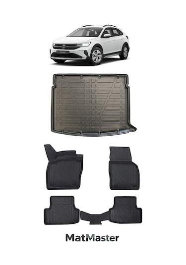 Volkswagen Taigo 2025 Model 5d Premium Ekstra Havuzlu Paspas Ve Bagaj Havuzu Set