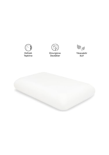 Ergofoam Galaxy Motion Soft 1.0 Ortopedik Yastık Yumuşak Visco Yastık