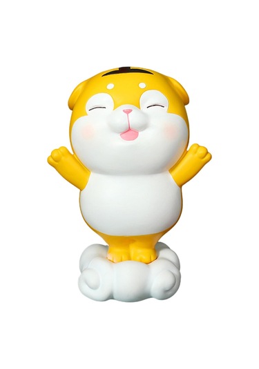 Homyl Çin Tarzı Heykeli Kumbara Para Kutusu Heykelcik Ev Ayakta Orta