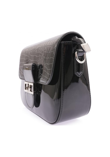 Dgn 3009-2168 Bayan Zincirli Omuz Askili Çanta 3009-2168-R6149 Siyah