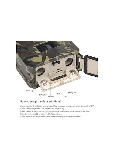 Moveevo Kamuflaj Outdoor Kamera - 12mp 1080p Hd, Güneş Işığı Algılama, Gece Görüşü, Ip56 Su Geçirmez, 3 Ay Pil Ömrü Çok Renkli Moveevo Kamuflaj Outdoor Kamera - 12mp 1080p Hd, Güneş Işığı Algılama, Gece Görüşü, Ip56 Su Geçirmez, 3 Ay Pil Ömrü Çok Renkli