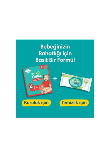 Prima Külot Bez 7 Beden Ekonomik Paket 52 Adet