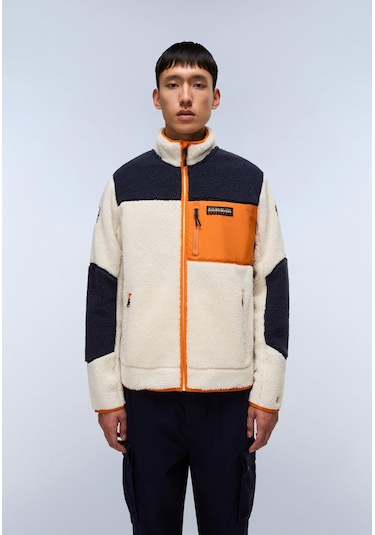 Napapijri Yupik Fz 3 Erkek Tam Fermuarlı Polar-30439 Lacivert