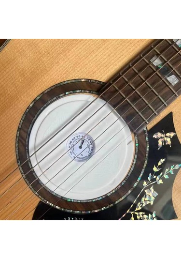 Ruicoo Akustik Gitar Nem Regülatörü - Nem Ölçerli Ses Delik Nemlendirici, Gitar Bakımı Ve Hasarı Önleme Aleti