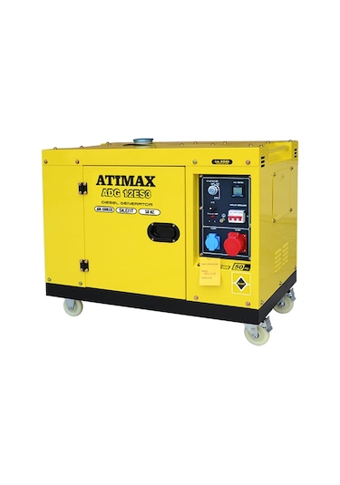 Atimax ADG 12 ES3 Trifaze 10 Kva Dizel Kabinli Marşlı Jeneratör