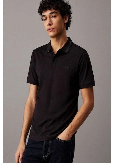 Calvin Klein Lıquıd Touch Texture Collar Polo Çok Renkli
