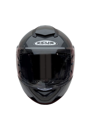 Zeus ZS-3050 BE7 Grey Red Çene Açılır Kask