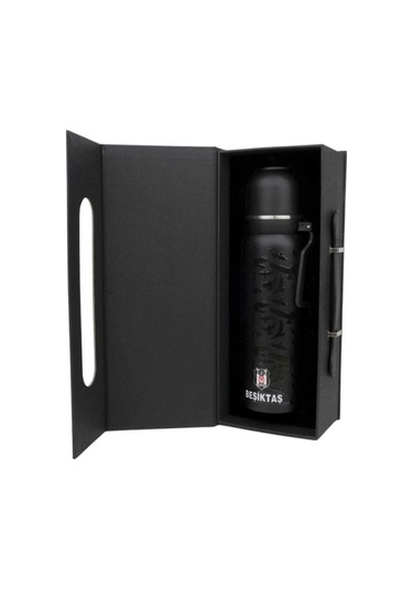 Beşiktaş Lisanslı Okul Çantası , Kalem Çantası - Özel Kutusunda Termos Matara Premium Set