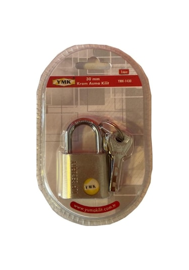 Ymk Krom Asma Kilit 30mm