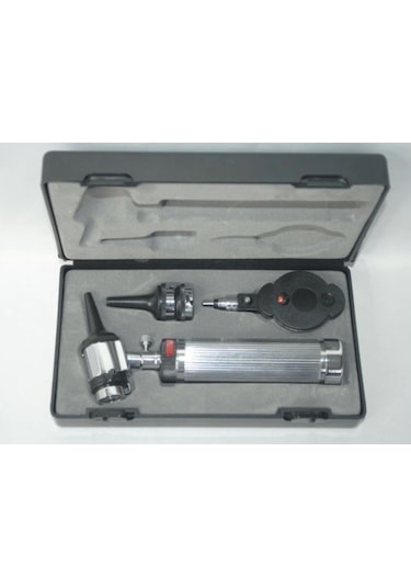 Otoskop Oftalmaskop Set Metal - Endostall