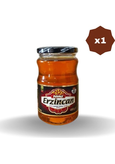 Erzincan Süzme Çiçek Balı 460 Gr - 1 Adet