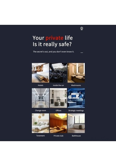 Ebitda Kablosuz Sinyal Dedektörü: Kamera, Gps, Dinleme Cihazları İçin Tam Frekans Tarama, Uzun Pil, Taşınabilir