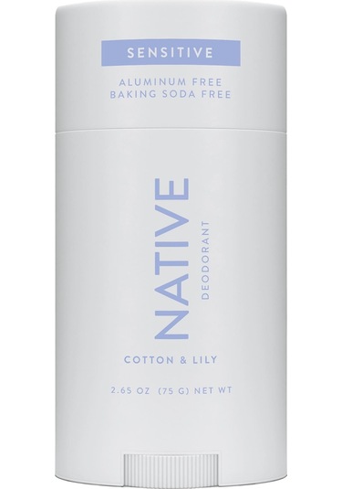 Native Sensitive Cotton & Lily Alüminyumsuz Stick Deodorant 75gr