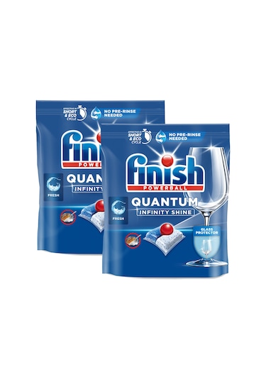 Finish Quantum Infinity Shine Bulaşık Makinesi Deterjanı 2 x 83 Tablet