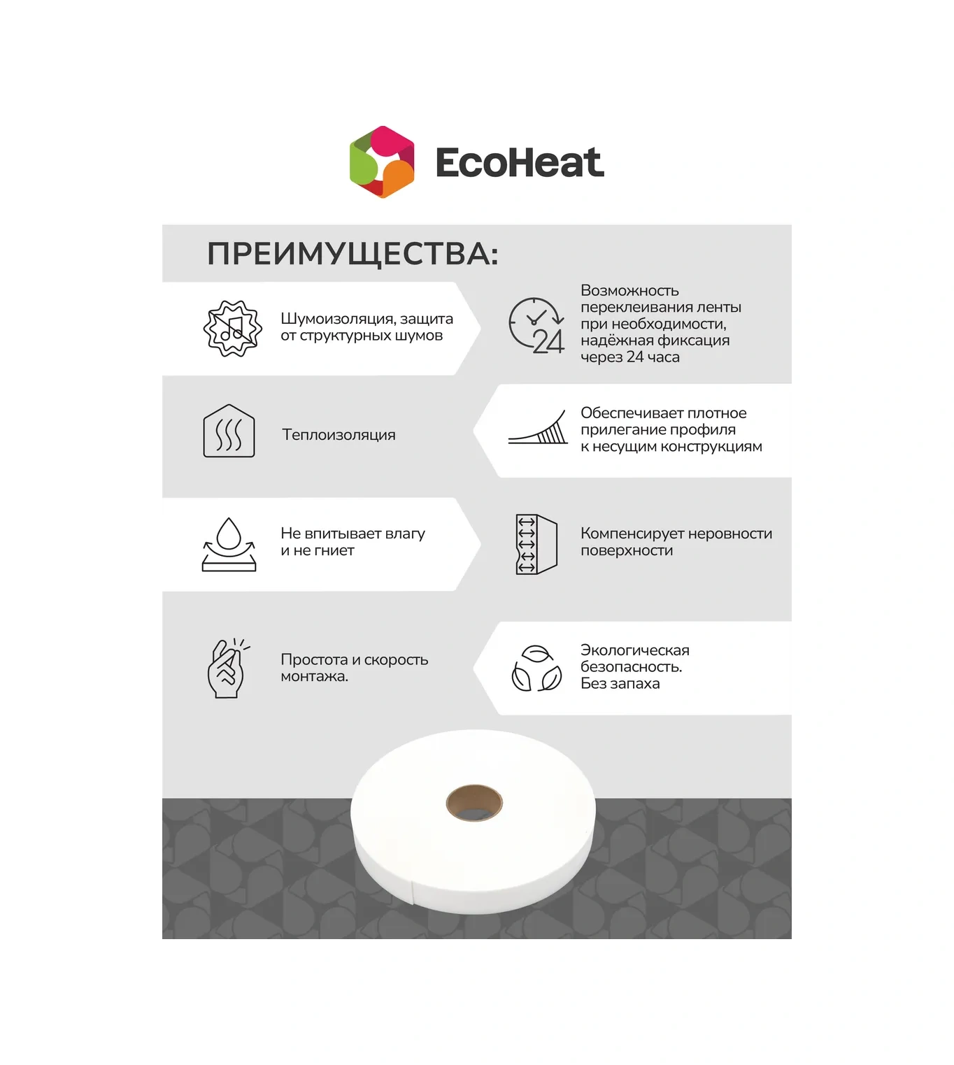 Isolon Orta Yapışkanlıklı Sızdırmazlık Bantı Dichthungsband 357096999