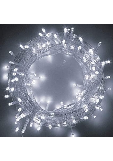 Dekoratif İp Led Yılbaşı Işık 10 Mt 100 Led Animasyonlu Eklemeli