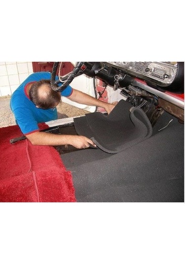 Türkeli Oto Ses Yalıtım Yapışkanlıı Firex Sünger 5 M2 Top Halinde N11.102