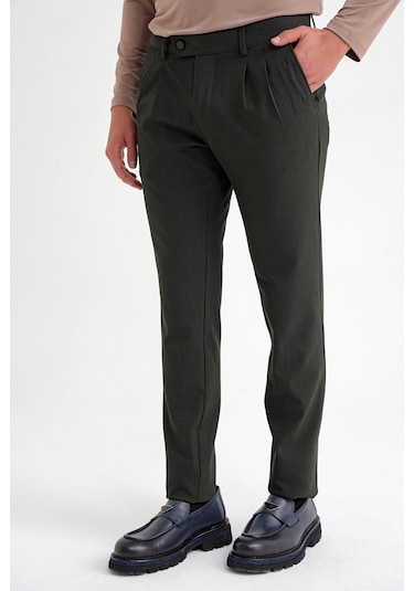 P 1205 Pantolon Comfort Füme Füme