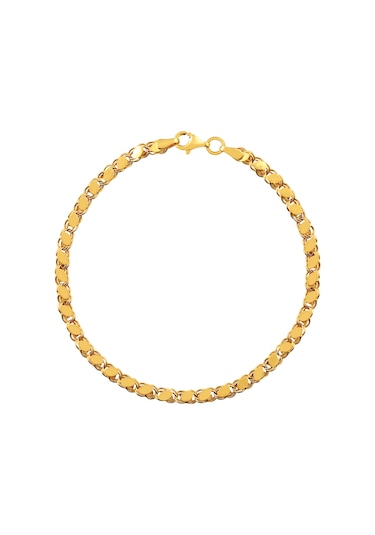 Pullu Bileklik 3 Mm 14 Ayar Altın Altın