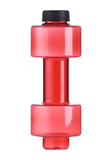 Dolıty Fitness Halter Ağırlığı Güçlü Su İçecekleri Şişesi 550ml-kırmızı
